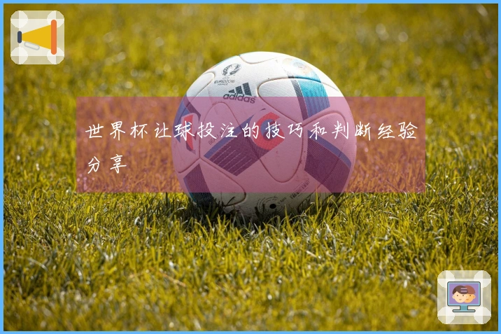 世界杯让球投注的技巧和判断经验分享